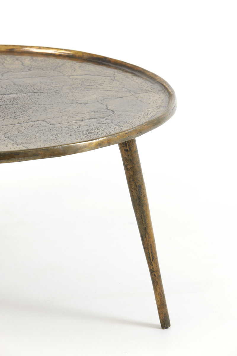 Light & Living Bijzettafel Ø67,5x37 cm BABINA antiek brons