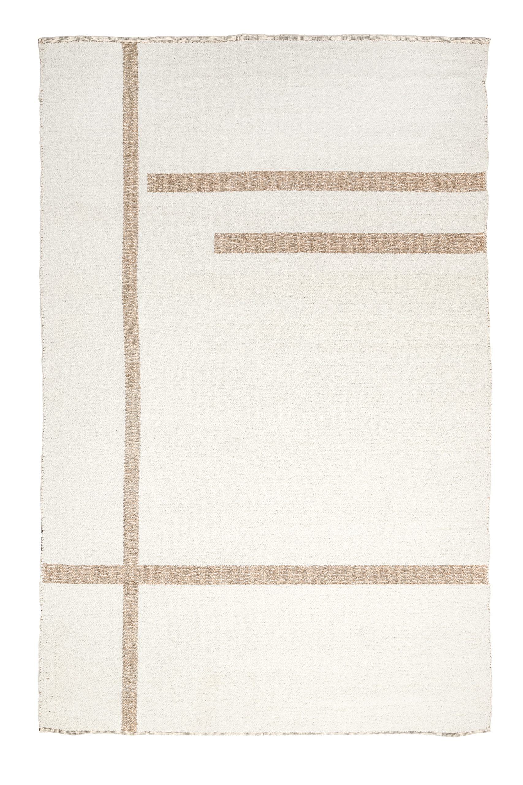 Light & Living Vloerkleed 300x200 cm BUKIT wol crème+jute naturel