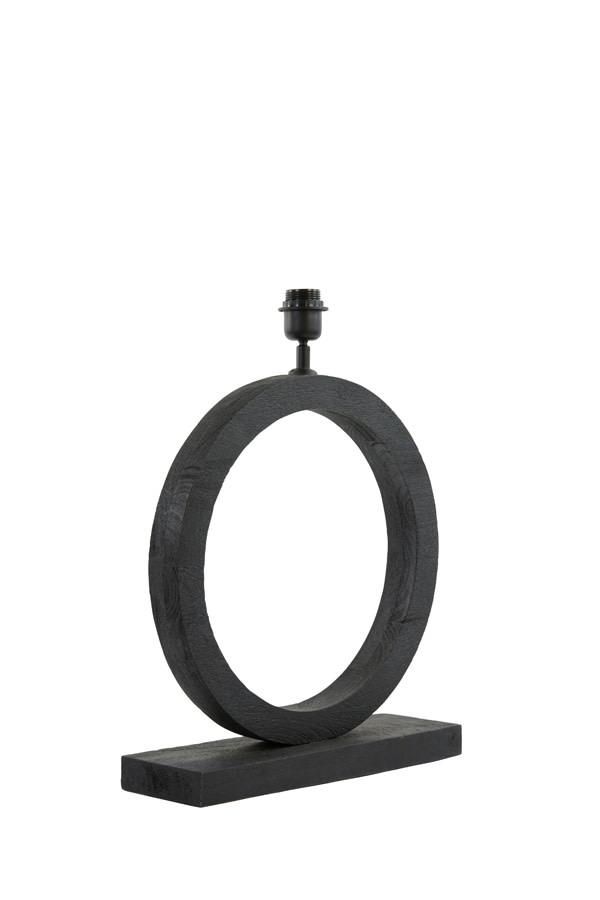 Light & Living Lampvoet 41x13x55 cm TINAR hout mat zwart