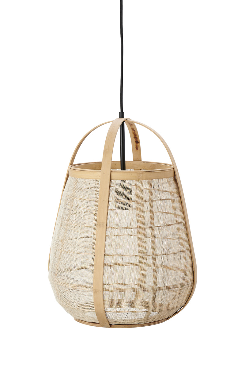 Light & Living Hanglamp Ø38x50 cm JACINTO naturel