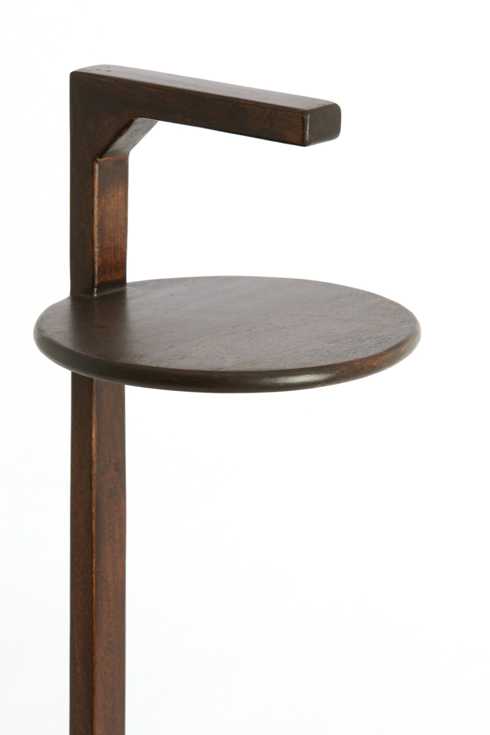 Light & Living Bijzettafel Ø26x77 cm DELMINO mango hout chocolade bruin