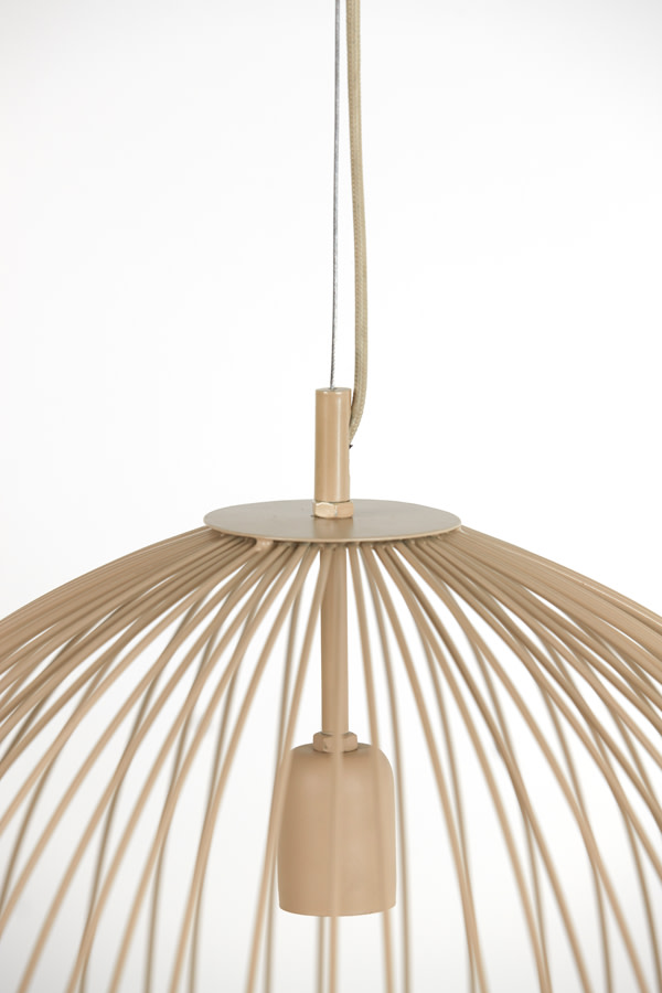 Light & Living Hanglamp Ø34x35 cm RILANA mat beige
