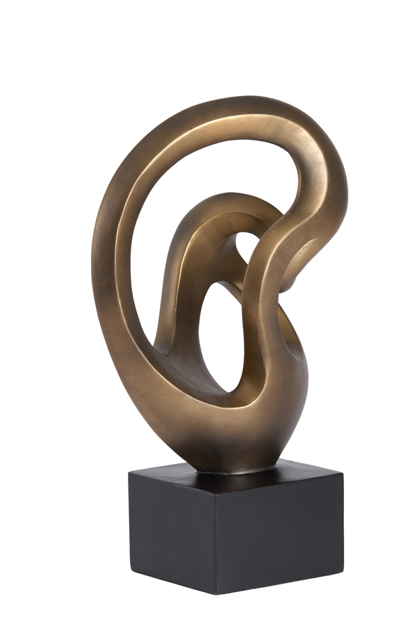 Light & Living Ornament 25x16,5x42,5 cm FELICIA antiek brons+zwart