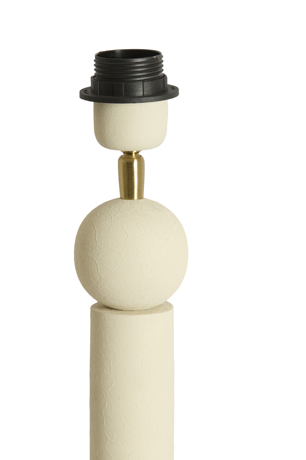 Light & Living Lampvoet Ø13x50 cm VIVIANE mat crème