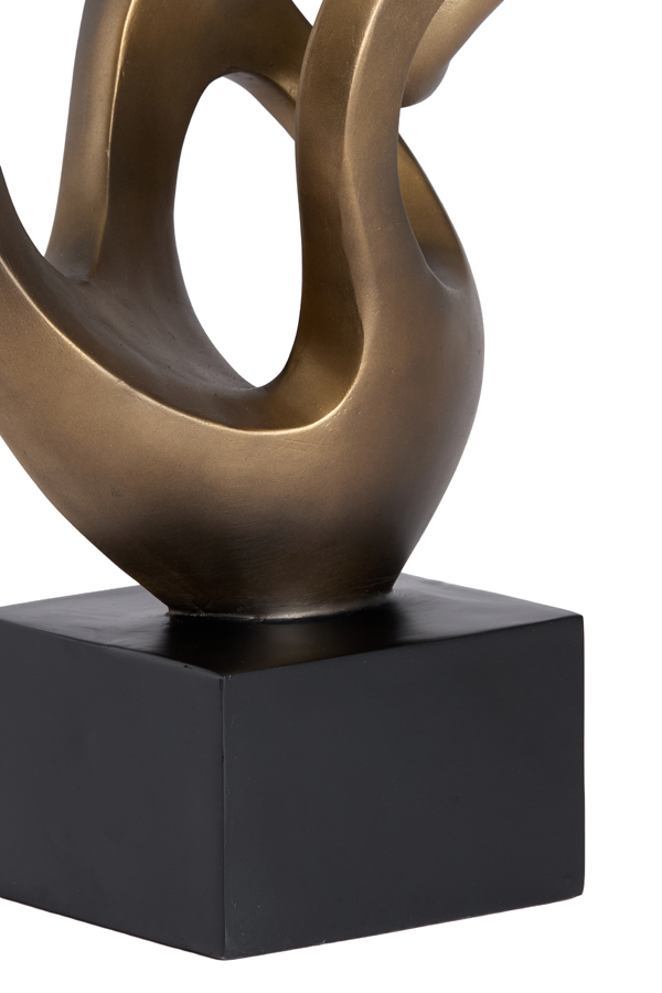 Light & Living Ornament 25x16,5x42,5 cm FELICIA antiek brons+zwart