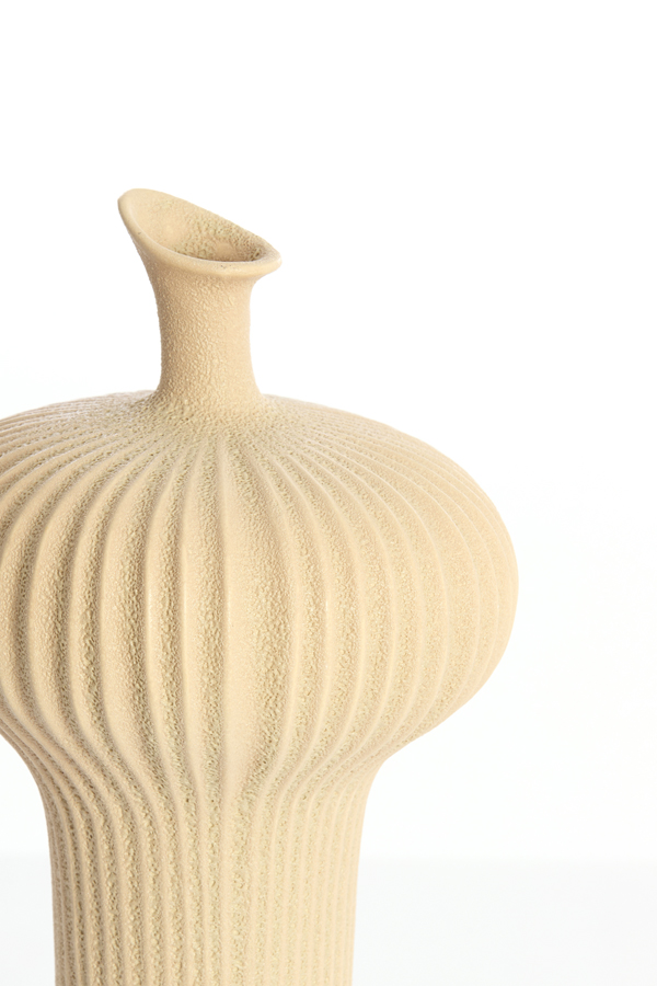 Light & Living Vaas deco Ø23,5x42,5 cm NEVANO mat perzik