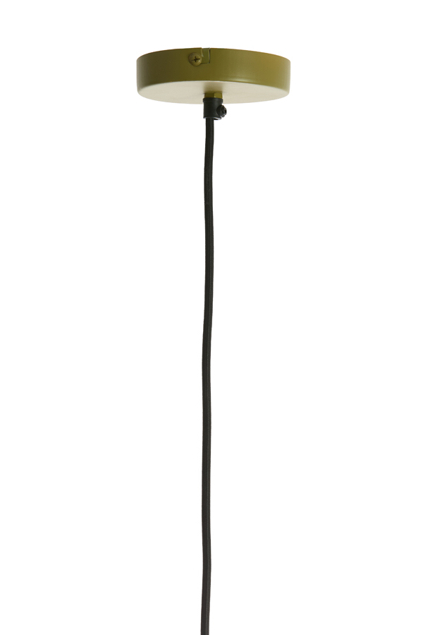 Light & Living Hanglamp Ø28,5x38 cm MILATOS jute olijf groen