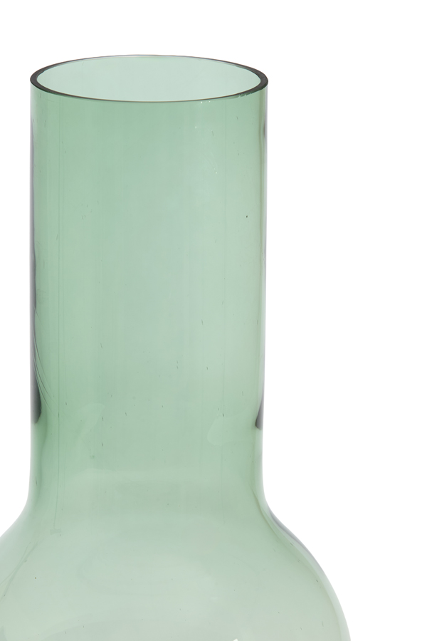 Light & Living Vaas Ø29x63,5 cm LAZARO glas grijs-groen