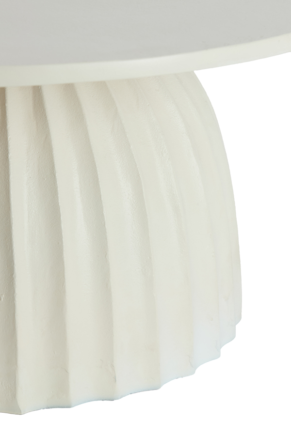 Light & Living Bijzettafel Ø70x33,5 cm VEGLIA crème