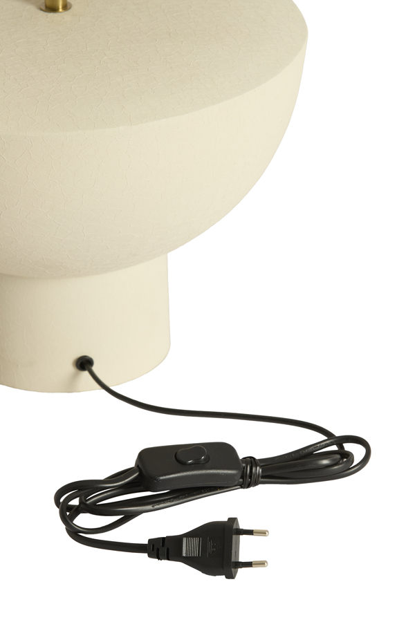 Light & Living Lampvoet Ø31x25 cm ISMARA mat crème