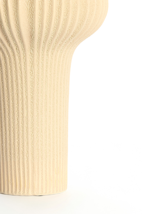 Light & Living Vaas deco Ø23,5x42,5 cm NEVANO mat perzik