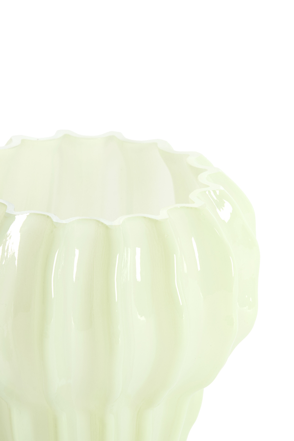 Light & Living Vaas Ø17,5x16 cm RODENGO glas mint groen