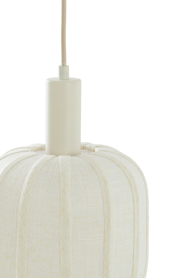 Light & Living Hanglamp 5L 105x19,5x123 cm TUFIA linnen crème