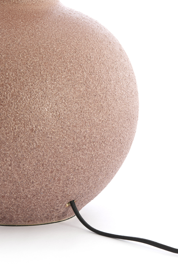 Light & Living Lampvoet Ø34x62 cm ULLOA keramiek donker oud roze