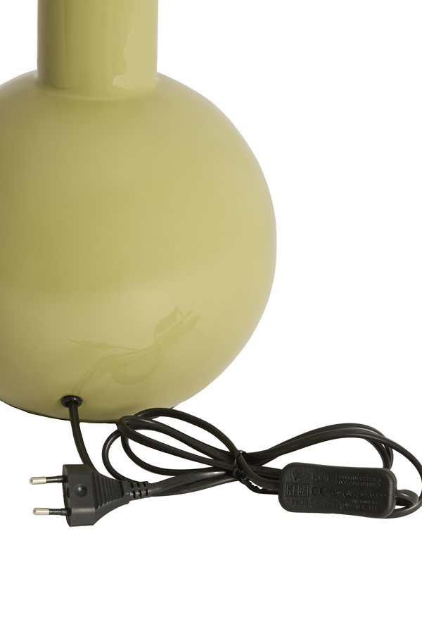 Light & Living Lampvoet Ø19,5x38,5 cm BENAO glans olijf groen