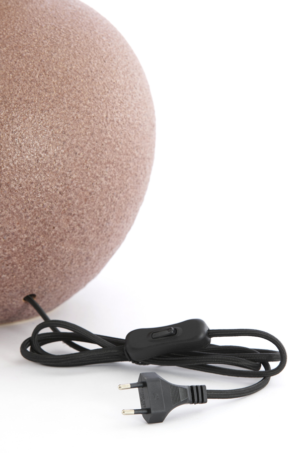 Light & Living Lampvoet Ø34x62 cm ULLOA keramiek donker oud roze
