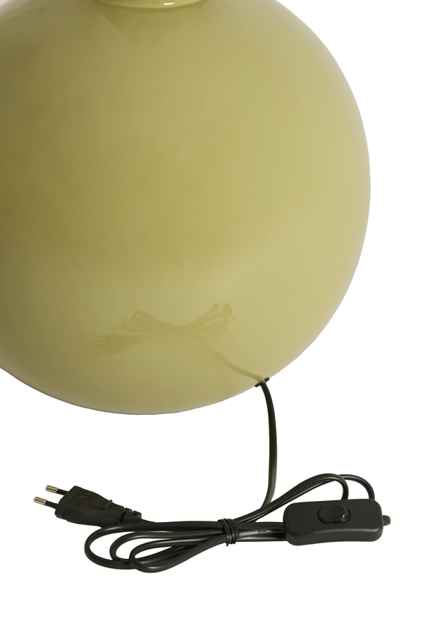 Light & Living Lampvoet Ø31x53 cm BENAO glans olijf groen