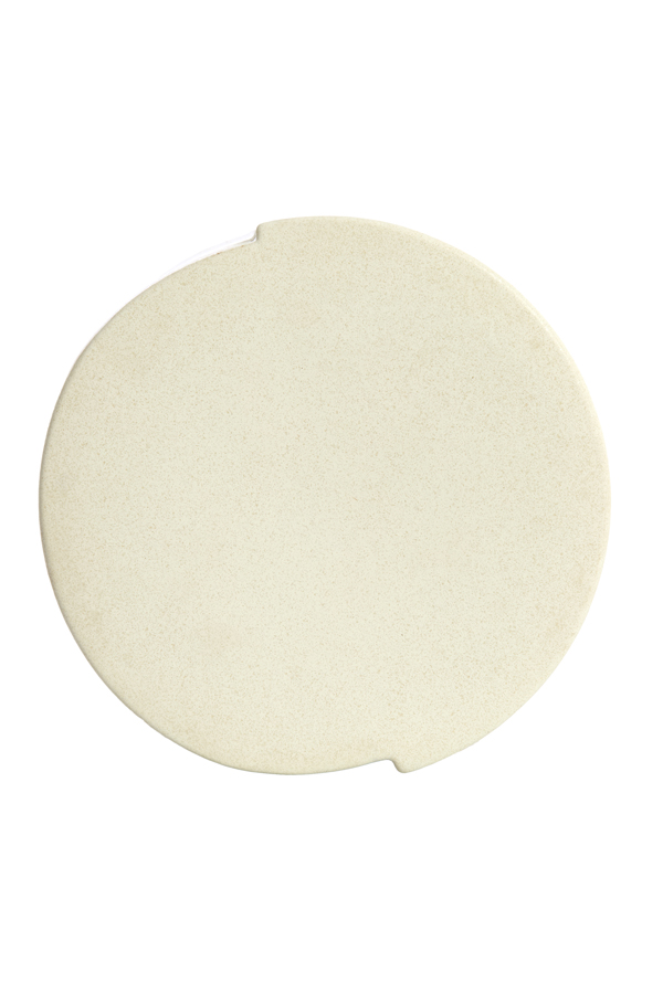 Light & Living Bijzettafel Ø33x44 cm CHULILLA keramiek mat crème