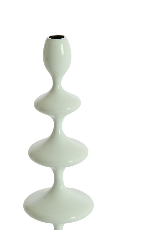 Light & Living Kandelaar Ø10,5x34,5 cm VIREEN glans licht blauw