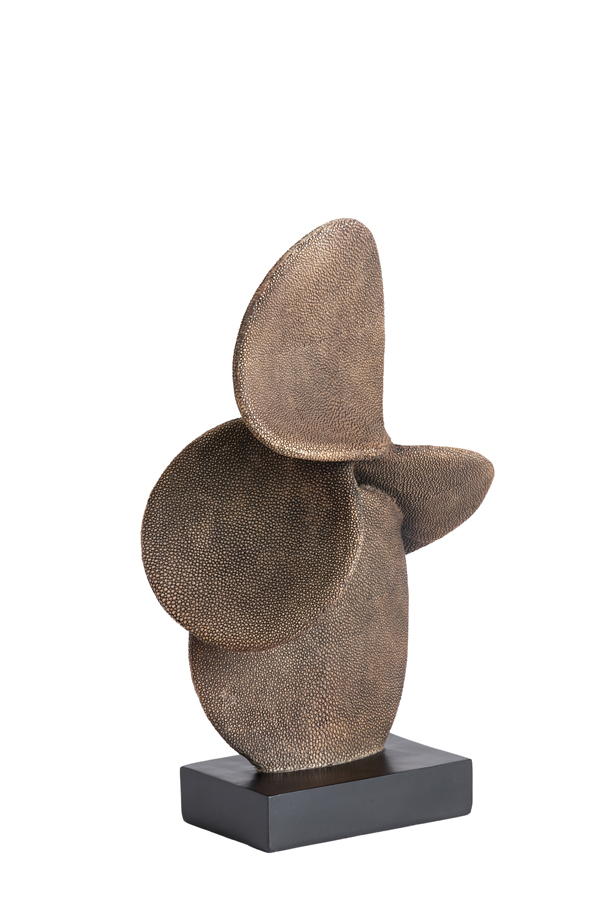 Light & Living Ornament 28x19x45 cm AXIS donker bruin+zwart