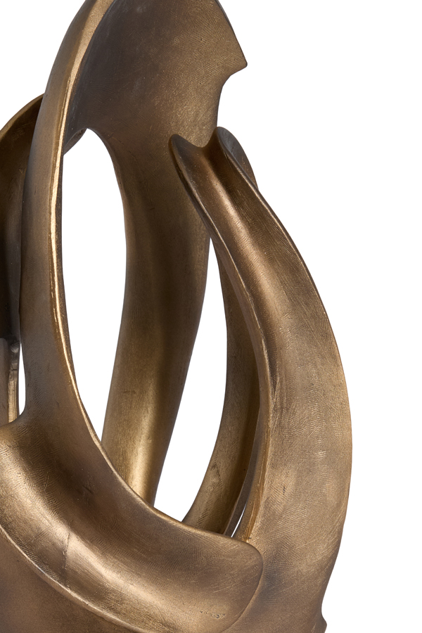 Light & Living Ornament 20x19,5x47 cm LAVINIA antiek brons+zwart
