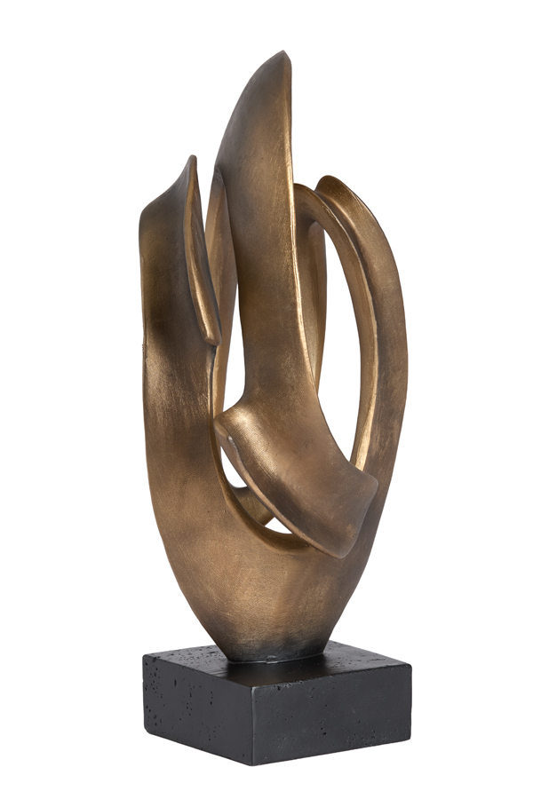 Light & Living Ornament 20x19,5x47 cm LAVINIA antiek brons+zwart