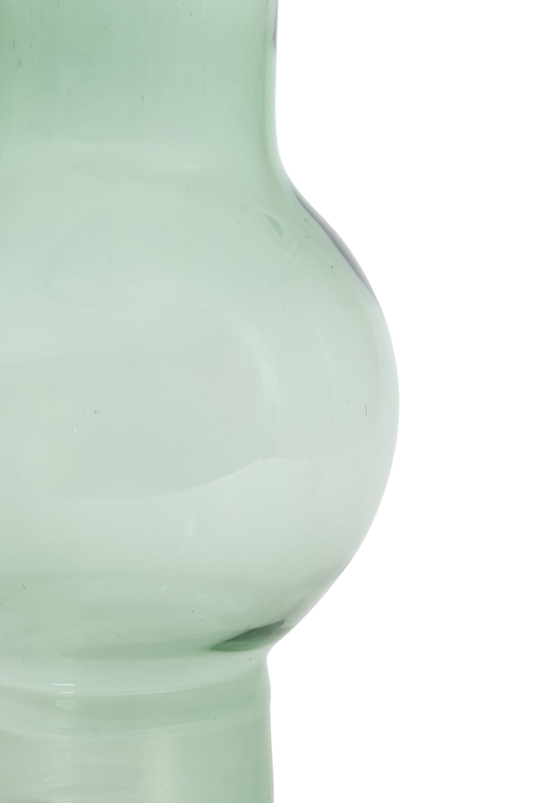 Light & Living Vaas Ø29x63,5 cm LAZARO glas grijs-groen
