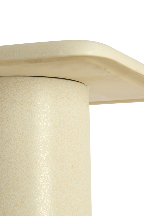 Light & Living Bijzettafel 45x45x54 cm LUARCA keramiek mat crème