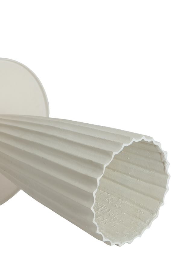 Light & Living Bijzettafel Ø45x56 cm VEGLIA crème