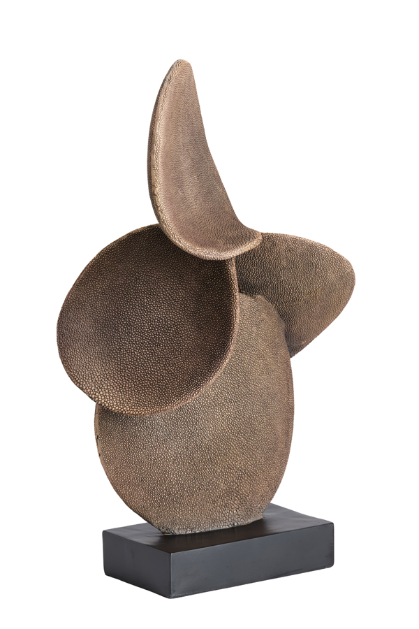 Light & Living Ornament 34x23,5x54 cm AXIS donker bruin+zwart