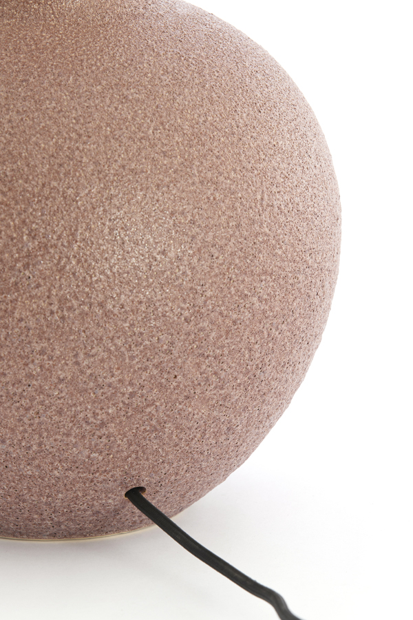 Light & Living Lampvoet Ø28,5x52 cm ULLOA keramiek donker oud roze