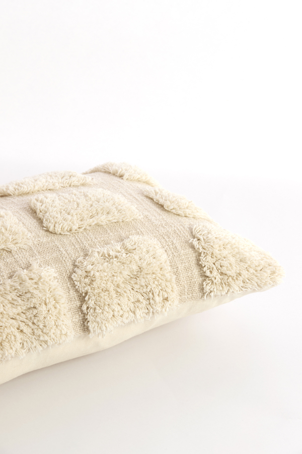 Light & Living Kussen 60x30 cm FASANO crème