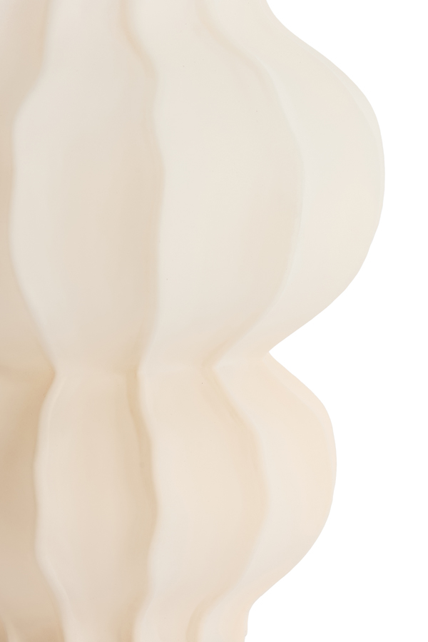 Light & Living Vaas Ø20x23 cm MARANZA glas mat beige