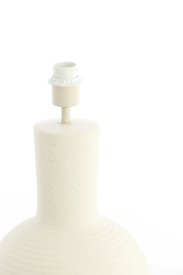 Light & Living Lampvoet Ø28,5x52 cm ULLOA keramiek mat crème