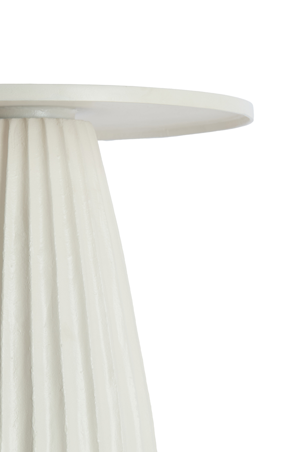 Light & Living Bijzettafel Ø45x56 cm VEGLIA crème