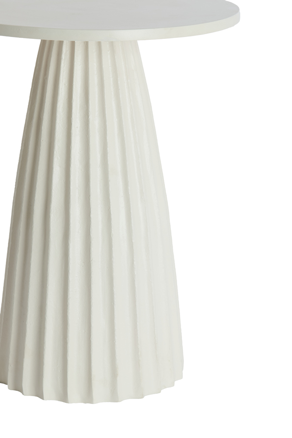 Light & Living Bijzettafel Ø45x56 cm VEGLIA crème
