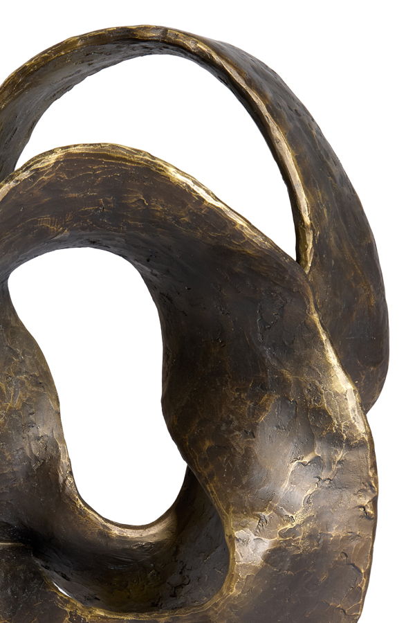 Light & Living Ornament 25x16x47 cm ISOLDE antiek brons+zwart