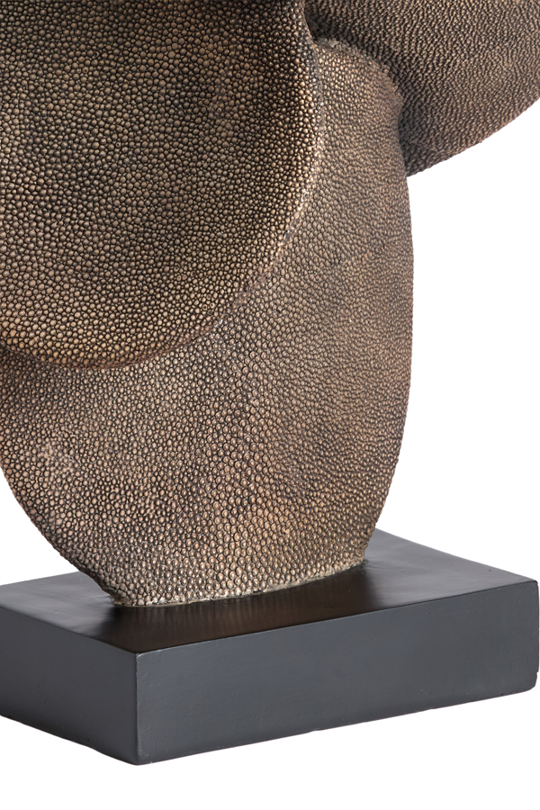 Light & Living Ornament 28x19x45 cm AXIS donker bruin+zwart