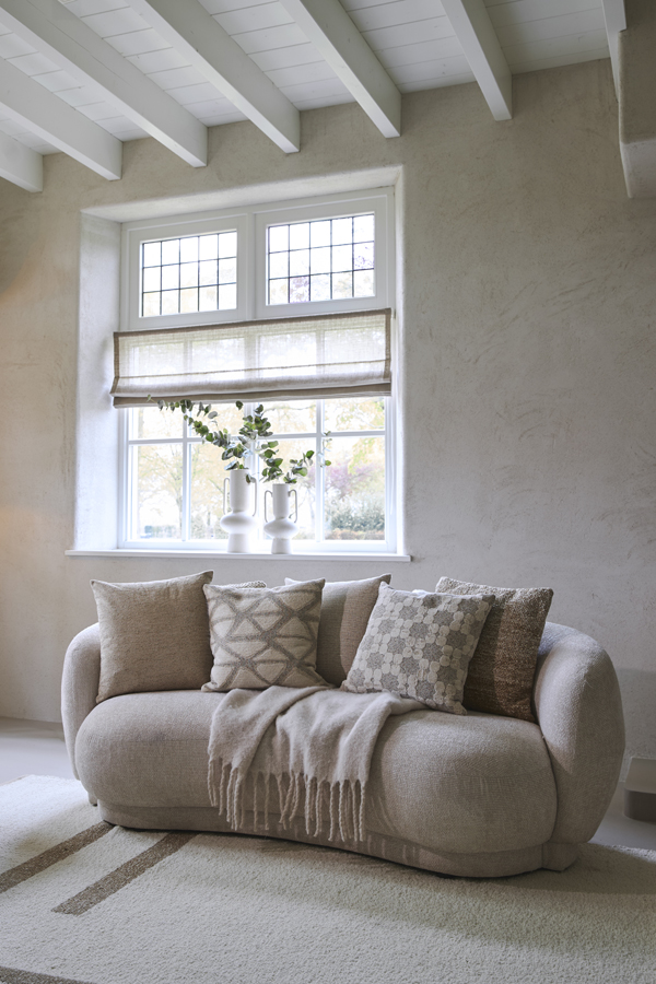 Light & Living Kussen 45x45 cm DAYTON taupe