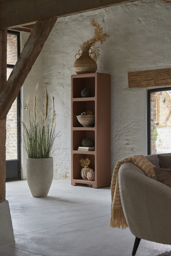 Light & Living Kast 60x35x190 cm NALUNO terra