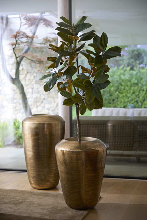 Light & Living Vaas deco Ø51x68 cm LOUIE antiek brons