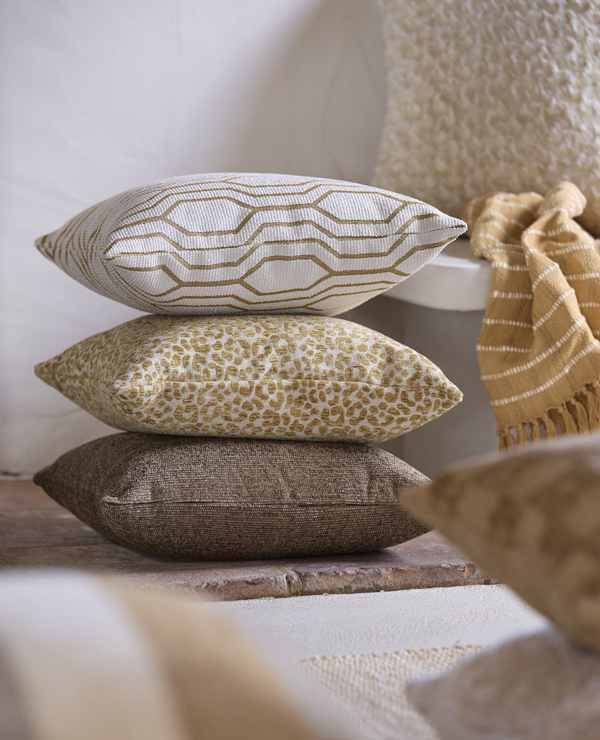 Light & Living Kussen 45x45 cm ELYRIA taupe