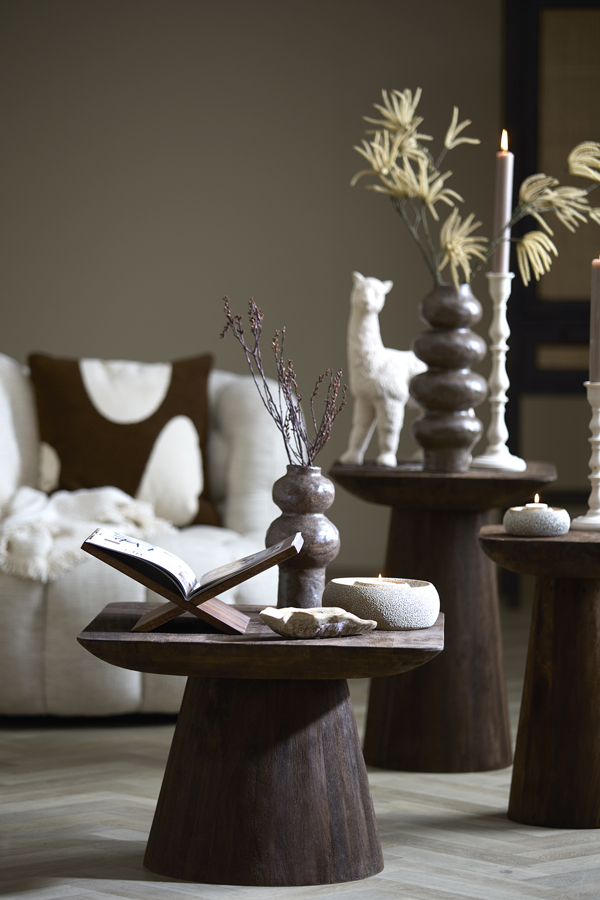 Light & Living Boekenstandaard 36x25x15,5 cm TONOSI hout bruin