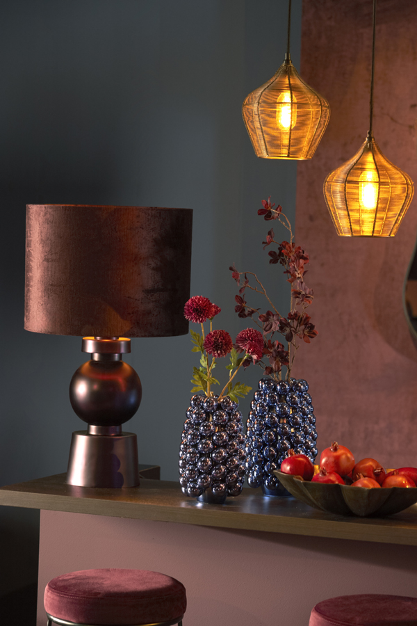Light & Living Kunstbloem 73x15x15 cm CRISANTEMI bordeaux
