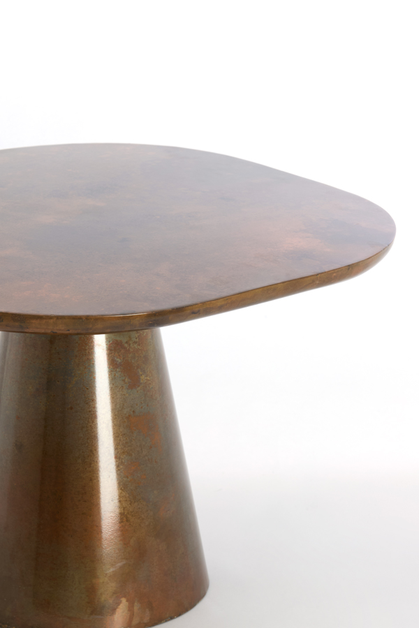 Light & Living Bijzettafel 60x60x41 cm ABALA koper-brons