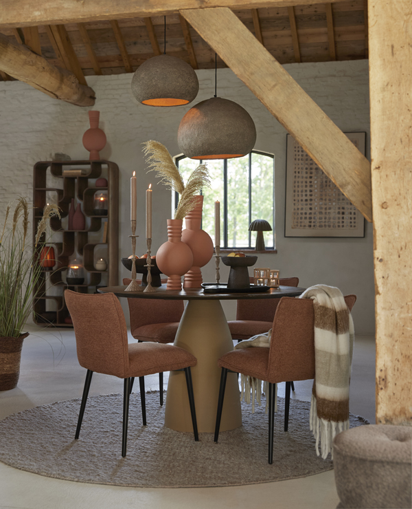 Light & Living Snijplank 47x39x2,5 cm ISOLO mango hout zwart