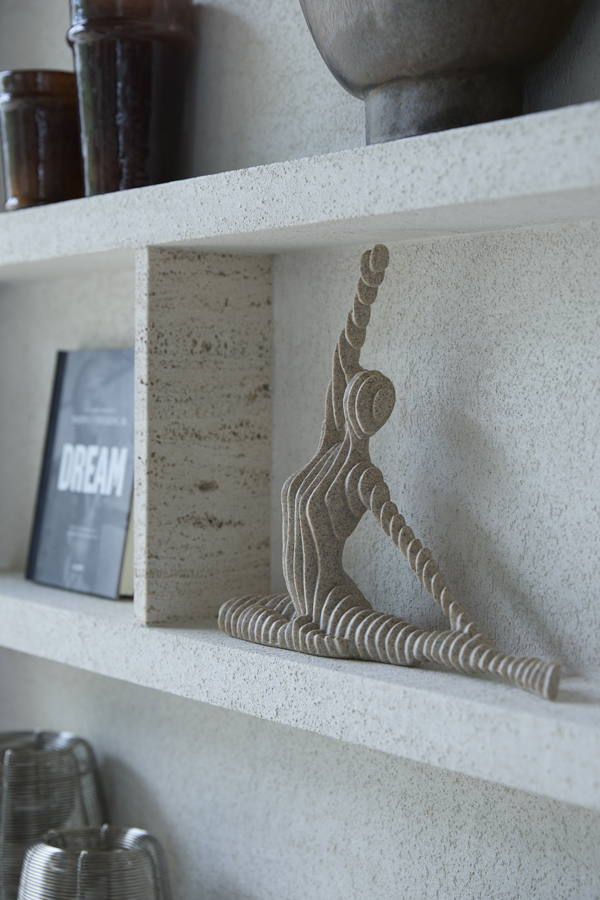 Light & Living Ornament 30x6x24 cm ZENNE taupe