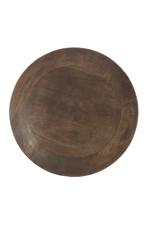 Light & Living Schaal Ø50x7 cm SIMNAS mango hout bruin