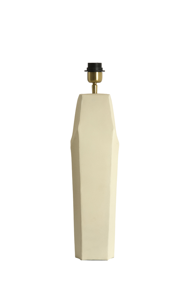 Light & Living Lampvoet 30x13x48 cm CORDOBA mat crème