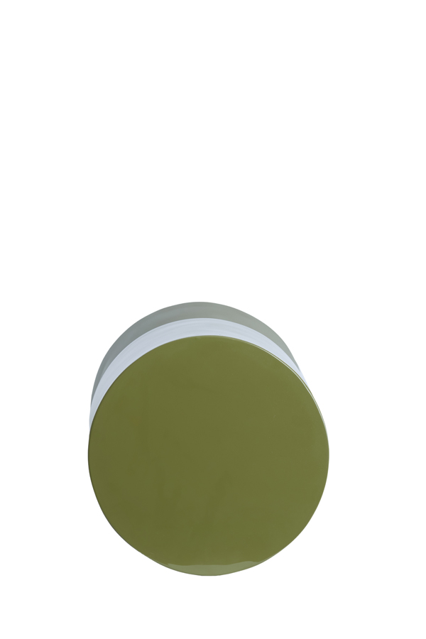 Light & Living Bijzettafel Ø30x49 cm NYSA glans olijf groen